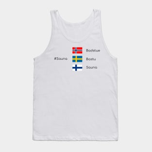 Sauna time - scandinavia Tank Top